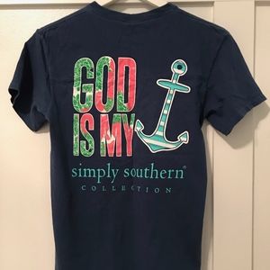 Simply Southern "God is my Anchor" Shirt